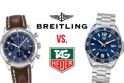 tag heuer vs breitling|Breitling vs. Tag Heuer Watches (Here’s EVERYTHING You .